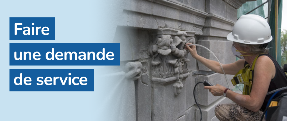 Faire une demande de service Faire une demande de service