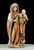 Vierge à l'enfant, une sculpture qui se remarque